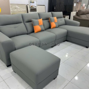 Sofa Góc L Bọc Da Hàn Quốc TH07