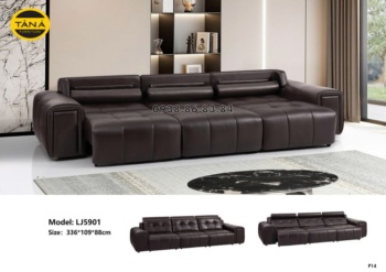 SOFA ĐA NĂNG CHỈNH ĐIỆN BỌC DA BÒ NHẬP KHẨU TP-LJ5901
