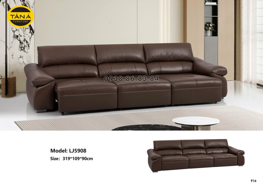 SOFA ĐA NĂNG CHỈNH ĐIỆN BỌC DA BÒ NHẬP KHẨU TP-LJ5908 2 lj5908
