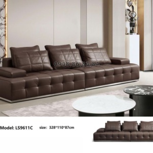 SOFA DA BÒ TOÀN PHẦN NHẬP KHẨU TP-LS9611C