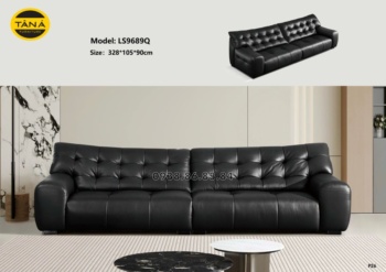 SOFA DA BÒ TOÀN PHẦN NHẬP KHẨU TP-LS9689Q HIỆN ĐẠI