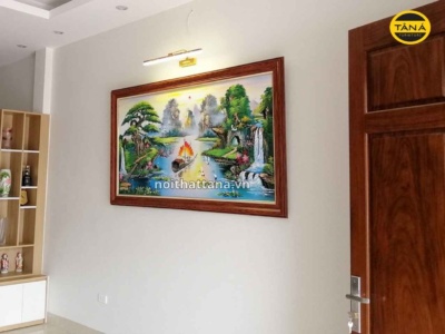 tranh treo phòng khách hợp phong thủy