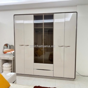 Tủ Quần Áo 6 Cánh Nhỏ Gọn AT-8127T Nhập Khẩu Đài Loan