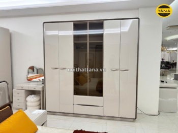 Tủ Quần Áo 6 Cánh Nhỏ Gọn AT-8127T Nhập Khẩu Đài Loan