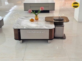 Bàn Trà Sofa Mặt Đá AT-C01