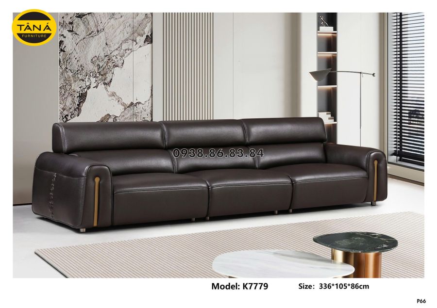SOFA DA BÒ NHẬP KHẨU TP-K7779 SANG TRỌNG 2 TP-K7779