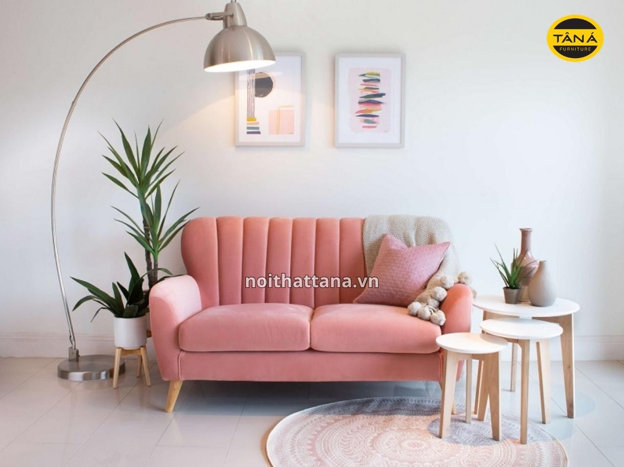 Màu hồng trong thiết kế nội thất