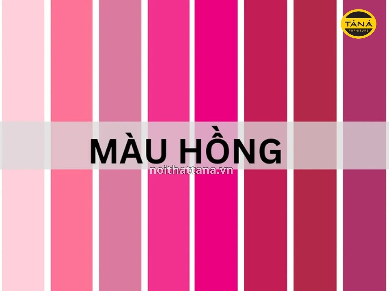 Sắc độ màu hồng