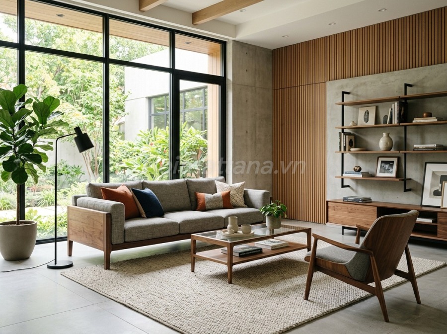 Nội Thất Tân Á địa chỉ cung cấp sofa gỗ hiện đại uy tín