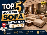 Top 5 địa chỉ mua sofa tại Tây Ninh uy tín, chất lượng
