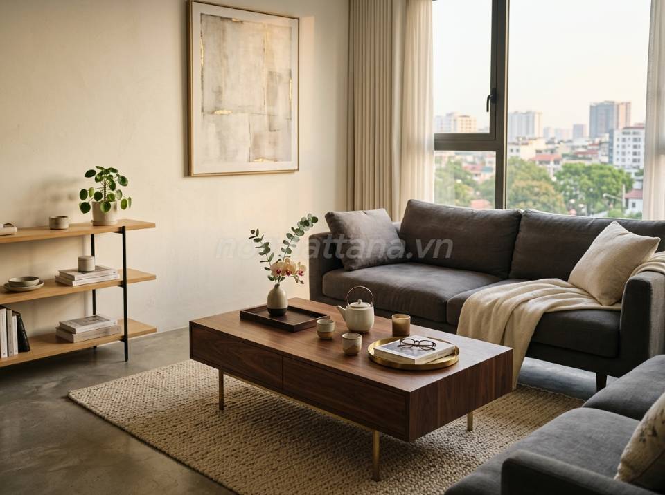 Vai trò của bàn uống nước trong không gian nội thất