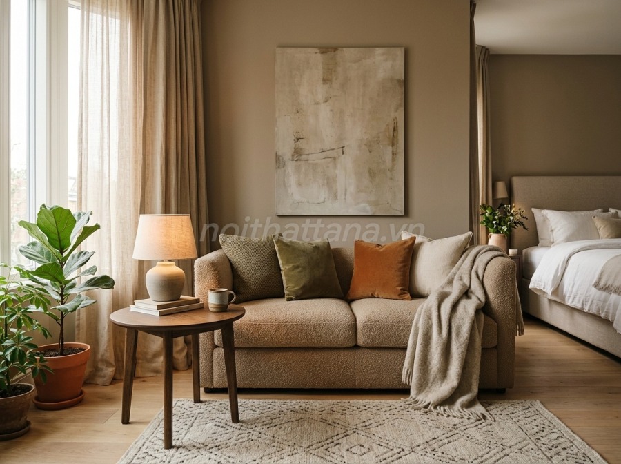 Vị trí đặt sofa phòng ngủ lý tưởng