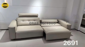 Sofa Da Sinh Thái Chỉnh Điện AT-2691