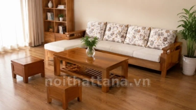 Bàn Ghế Gỗ Phòng Khách