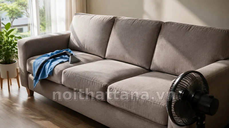 Ứng dụng thực tế của cách giặt ghế sofa trong nhà