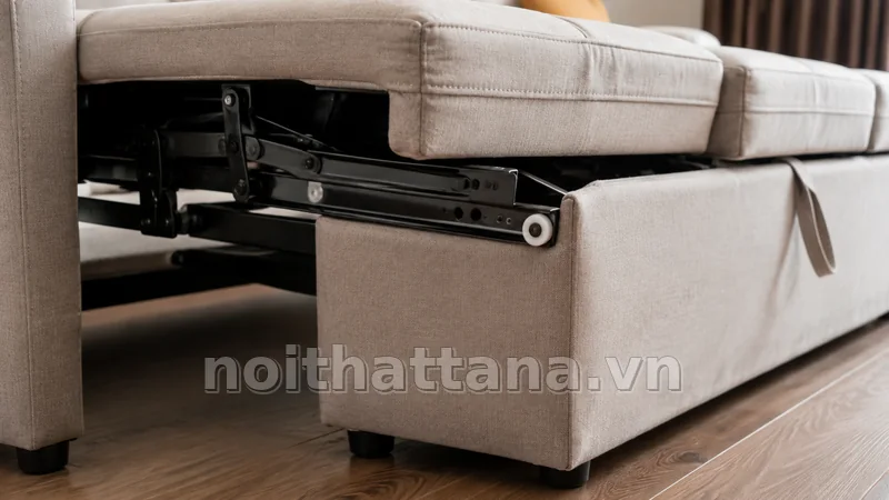 Chi tiết sử dụng của ghế kéo thành giường