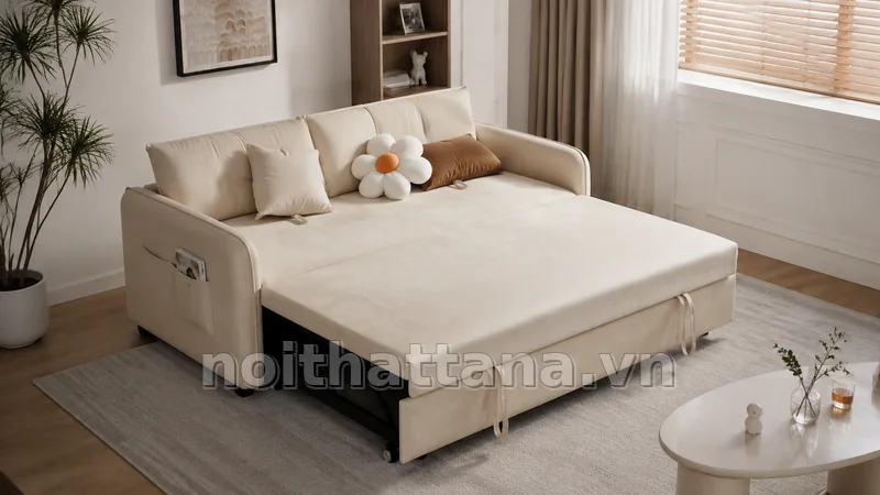 Ứng dụng ghế kéo thành giường trong nhà hoặc văn phòng