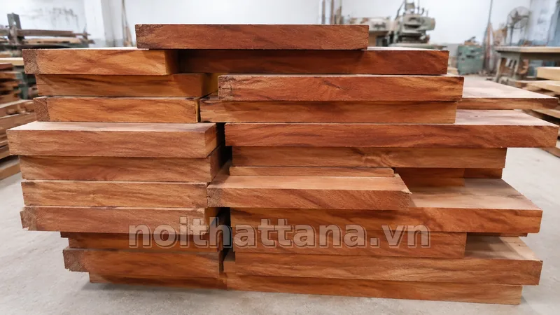 Ứng dụng thực tế của gỗ gõ đỏ texture trong nhà