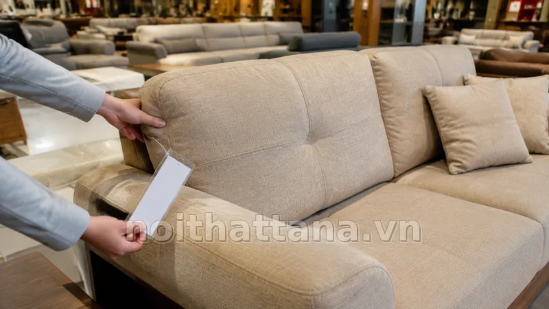 Chi tiết sử dụng của kho nội thất