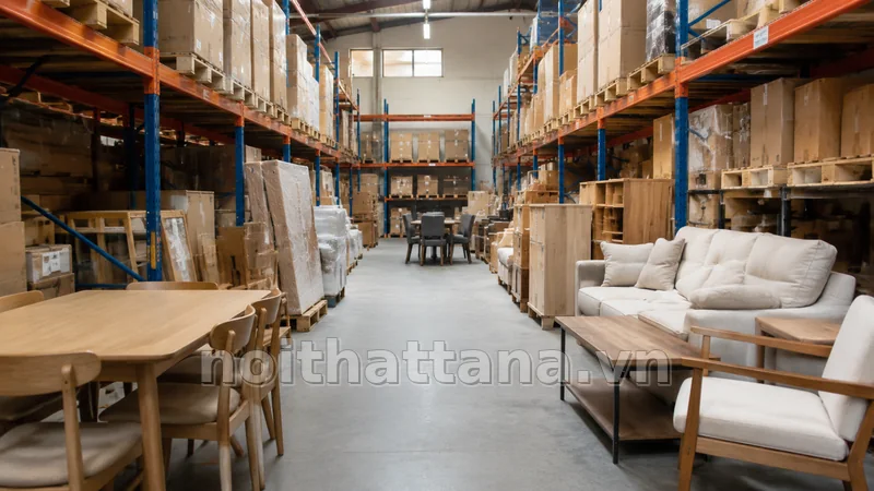 Cách chọn kho nội thất theo nhu cầu thực tế