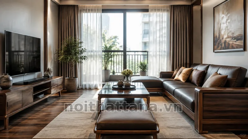 mẫu phòng khách đẹp trong không gian thực tế