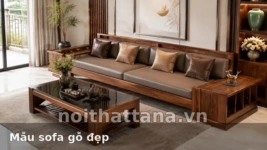 Mẫu Sofa Gỗ Đẹp: Gợi Ý Kiểu Dáng Và Cách Chọn Phù Hợp