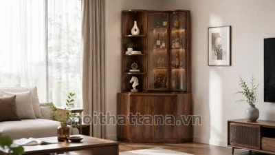 Mẫu Tủ Góc Phòng Khách Đẹp