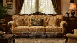 Sofa Vintage: Cách Chọn Kiểu Dáng, Chất Liệu Và Phối Phòng Khách