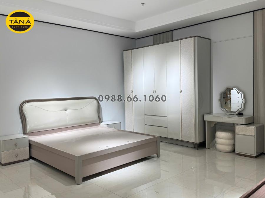 Combo Giường Tủ Gỗ Hiện Đại Nhập Khẩu AT-2617