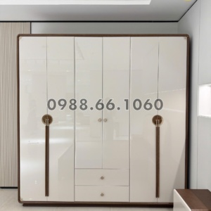 TỦ QUẦN ÁO 6 CÁNH NHỎ GỌN AT-507T NHẬP KHẨU ĐÀI LOAN