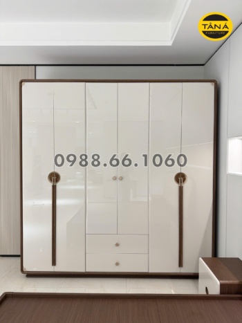 TỦ QUẦN ÁO 6 CÁNH NHỎ GỌN AT-507T NHẬP KHẨU ĐÀI LOAN