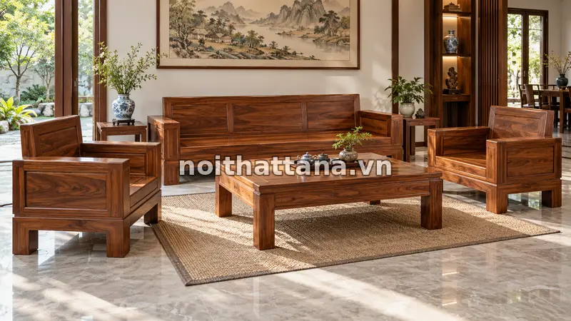 bàn ghế hộp: nhận diện đúng kiểu bàn ghế hộp