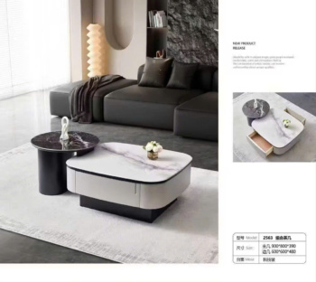 Bàn Trà Sofa Mặt Đá BT-2563