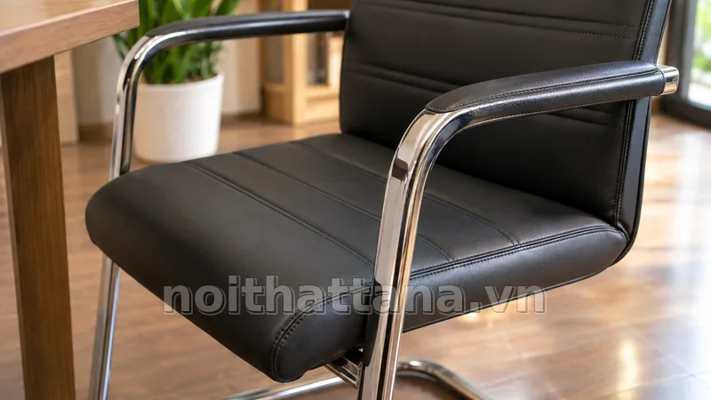 ghế tiếp khách văn phòng: tư thế ngồi và độ êm