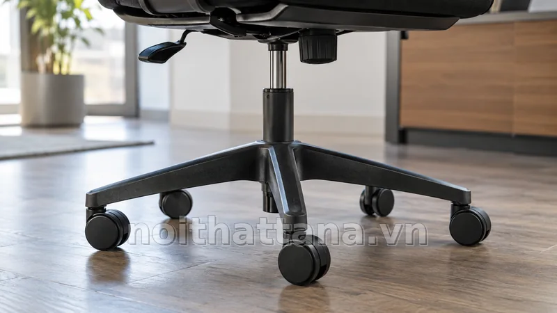 ghế xoay 360 độ - chi tiết lựa chọn và bố trí thực tế