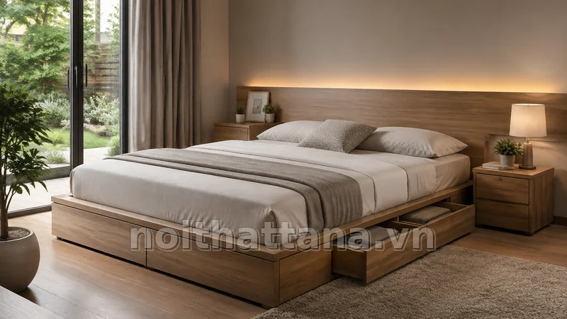 Ứng dụng thực tế của giường hộp trong nhà hoặc văn phòng