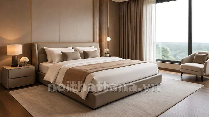Cách chọn kích thước giường đôi theo diện tích và nhu cầu sử dụng