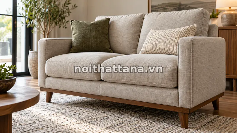 sofa mini: khung và mút quyết định độ bền