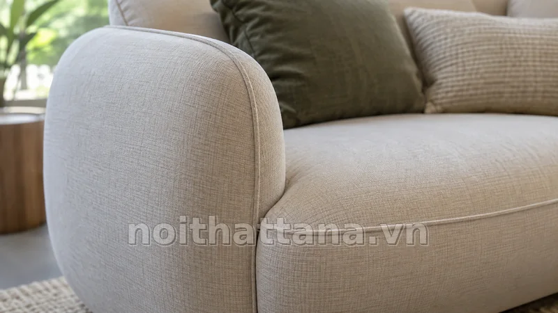 sofa tròn - chi tiết lựa chọn và bố trí thực tế