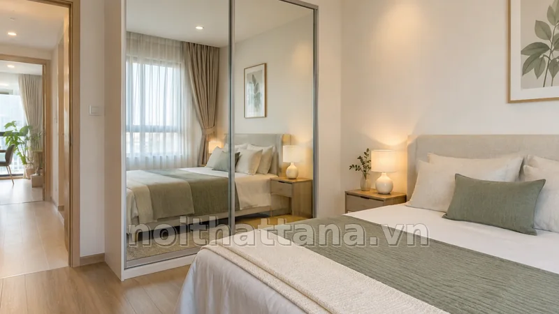 tủ lùa 2 cánh: những chi tiết nên kiểm khi nhận tủ