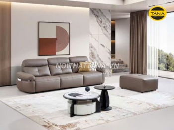 Sofa Da Sinh Thái Hiện Đại Nhập Khẩu AT-2828