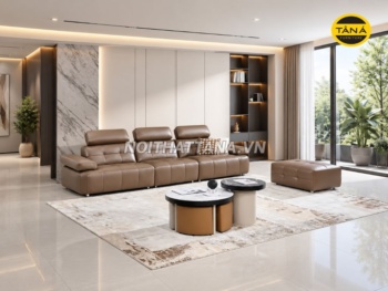 Sofa Da Sinh Thái Hiện Đại Nhập Khẩu AT-2685