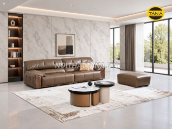 Sofa Da Sinh Thái Hiện Đại Nhập Khẩu AT-2801