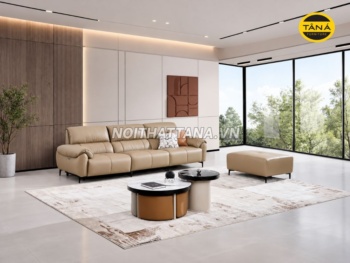 Sofa Da Sinh Thái Hiện Đại Nhập Khẩu AT-2825