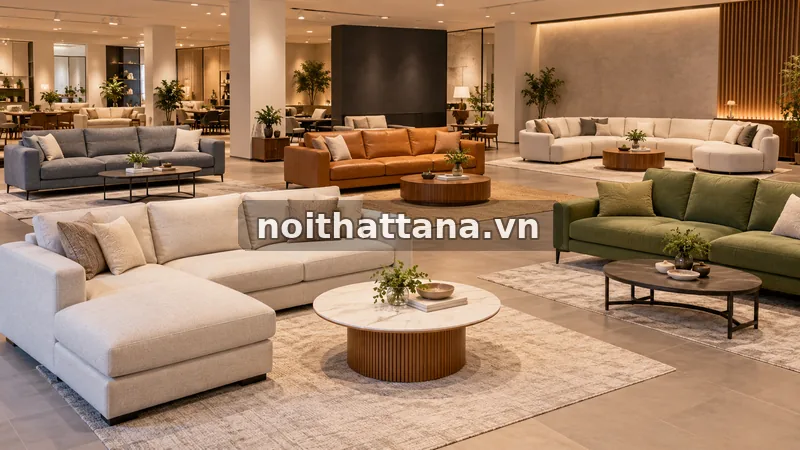 kinh nghiệm mua sofa đón Tết: mua sớm để có thời gian xử lý