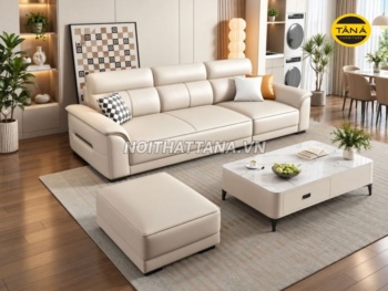 Sofa Băng Da Hàn Quốc NB43 Hiện Đại Tối Giản