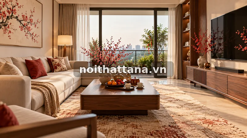 nội thất Tết 2027: lập tiến độ giao hàng an toàn