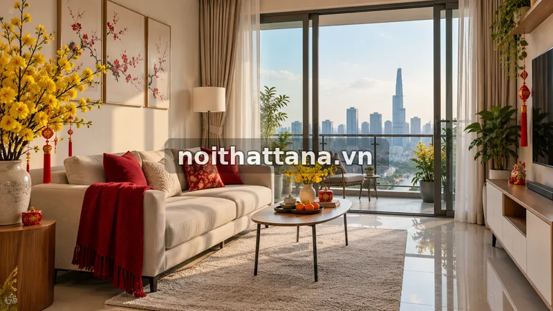 nội thất Tết TPHCM: ưu tiên món tạo thay đổi lớn