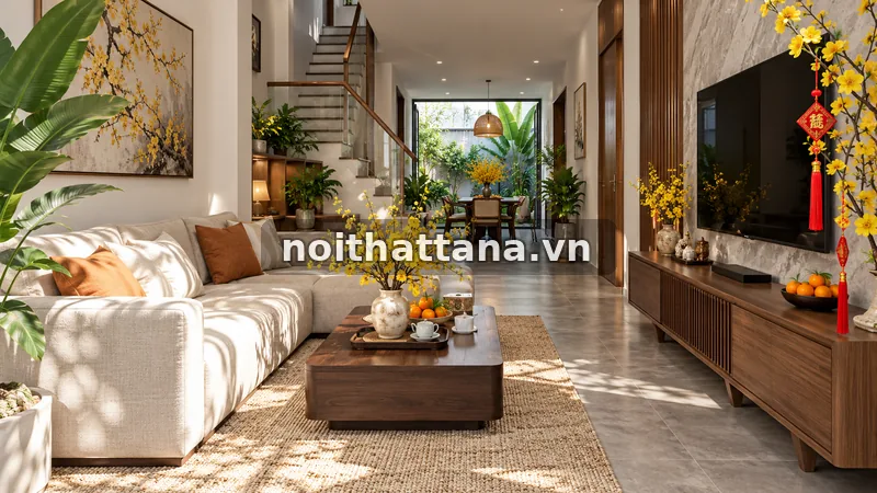nội thất Tết TPHCM: xem hàng dưới ánh sáng thật